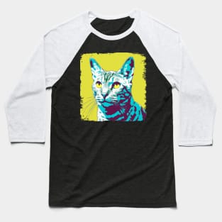 Egyptian mau Pop Art - Cat Lover Gift Baseball T-Shirt